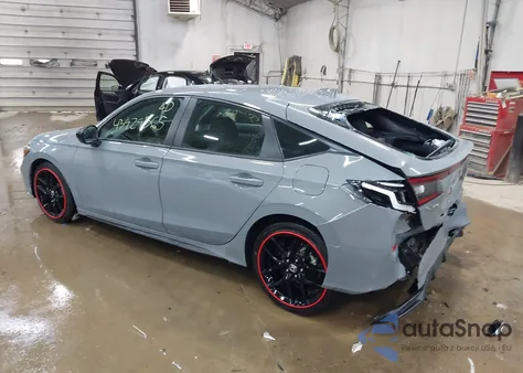 2025 Honda Civic Sedan Sport from USA, damaged, VIN 19XFL2H85SE019452